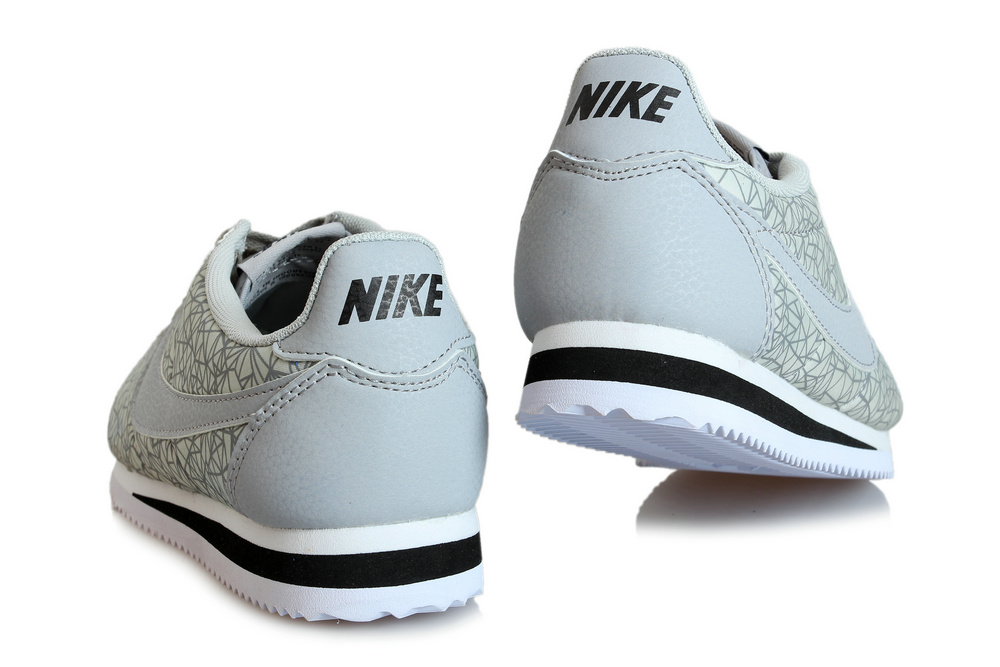 Nike Cortez Gump geometric mixed colors white and gray (3)